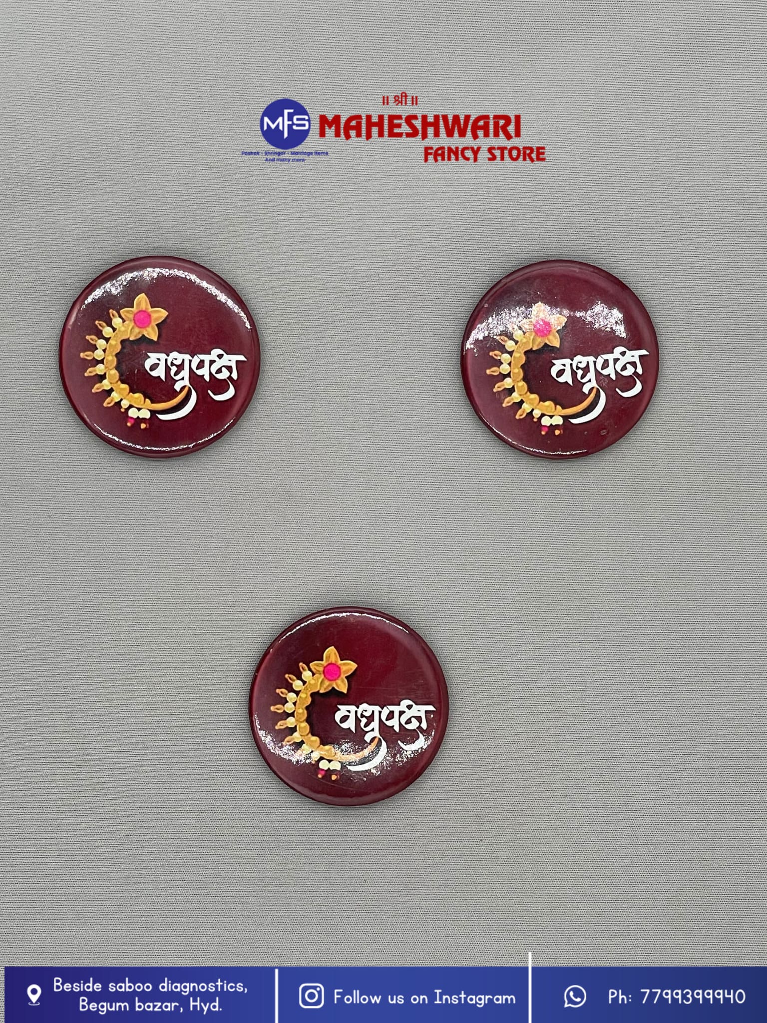 Morpankh Swagat Brooch